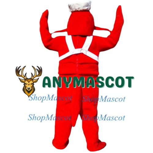 Cartoon Big Lobster Mascot Costume