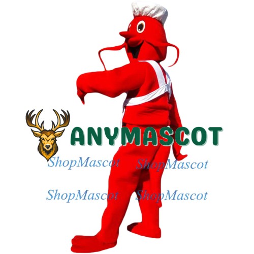 Cartoon Big Lobster Mascot Costume
