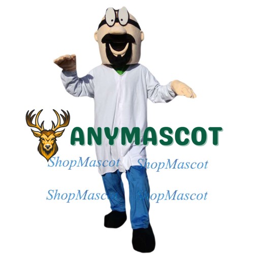 Cartoon Doctor Mascot Costume