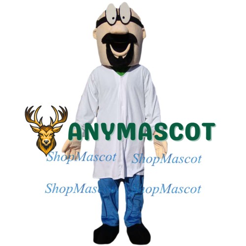 Cartoon Doctor Mascot Costume
