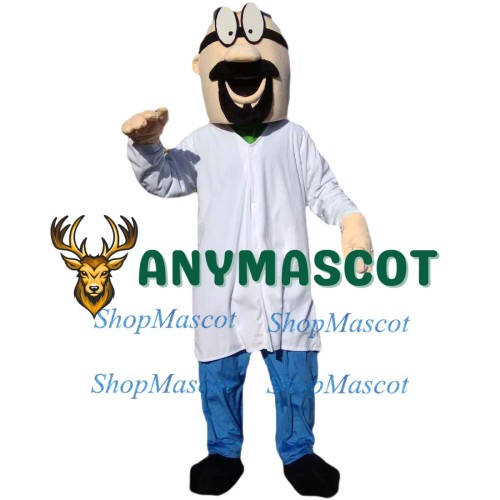Cartoon Doctor Mascot Costume