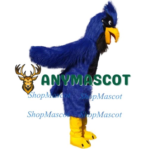 Blue Wild Eagle Mascot Costume