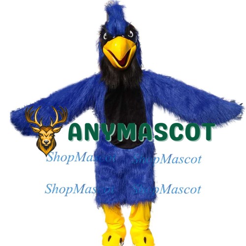 Blue Wild Eagle Mascot Costume