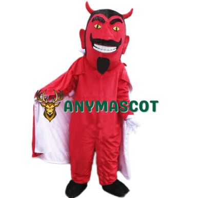 Red  Lightweight Devil Mascot Costume