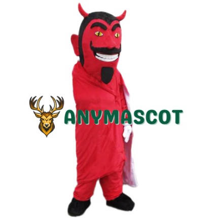 Red  Lightweight Devil Mascot Costume