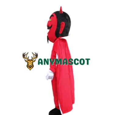 Red  Lightweight Devil Mascot Costume