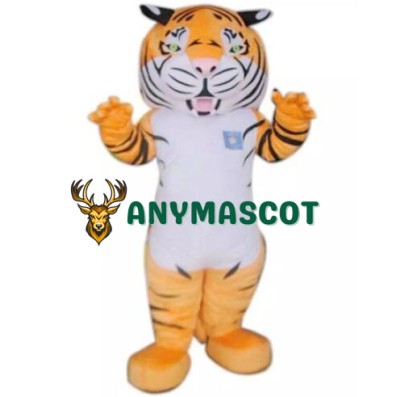 Fierce Adult Tiger Mascot Costume