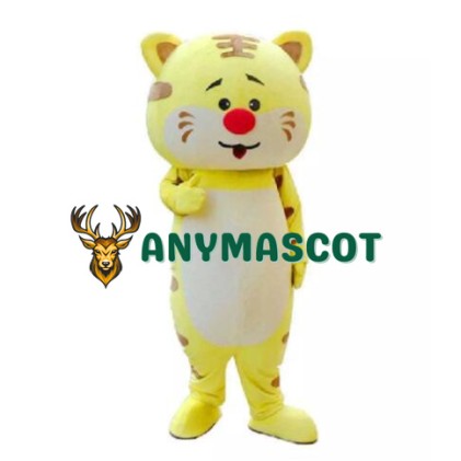 Cute King Tiger Mascot Costume