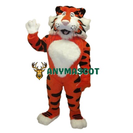 Friendly Lightweight Tiger Mascot Costume