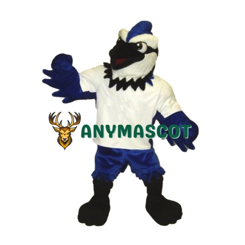 Fierce Lightweight Blue Jay Mascot Costume