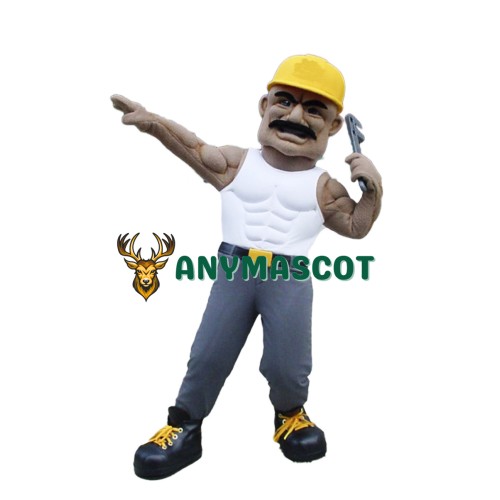 Roughneck Mascot Costume