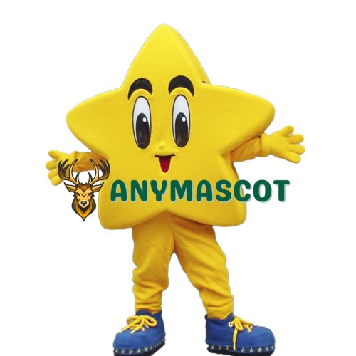 Happy Lightweight Star Mascot Costume