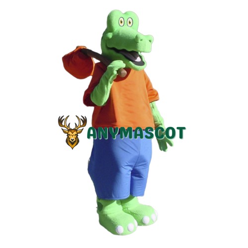 Cute Lightweight Alligator Mascot Costume