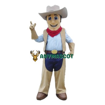 Cowboy Mascot Costume