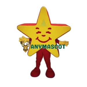 Smiling Lightweight Star Mascot Costume