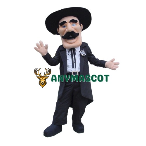 Gentleman Mascot Costume