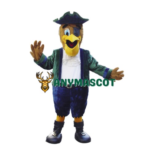 Pirate Pelican Mascot Costume