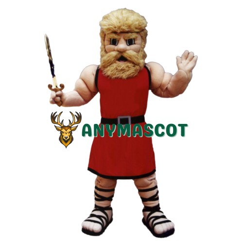 Power Muscle Man Mascot Costume