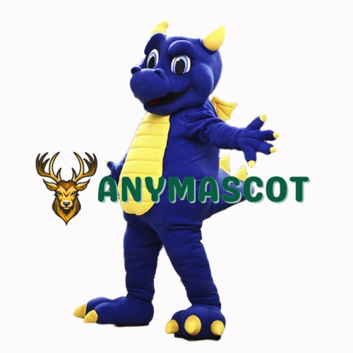 Blue Dragon Mascot Costume