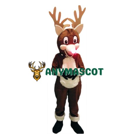 Christmas Reindeer Mascot Costume