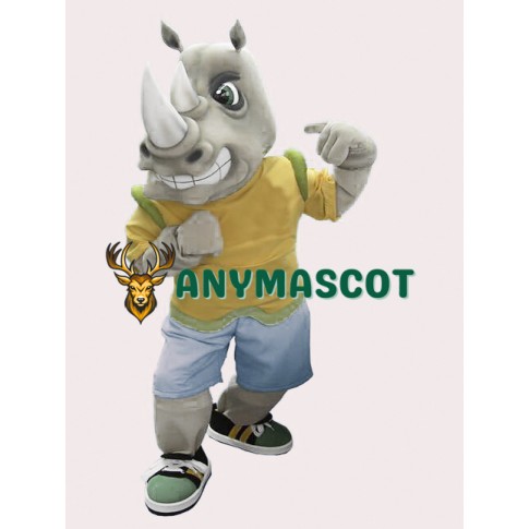 Rhinoceros Mascot Costume