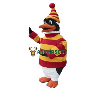 Christmas Penguin Mascot Costume