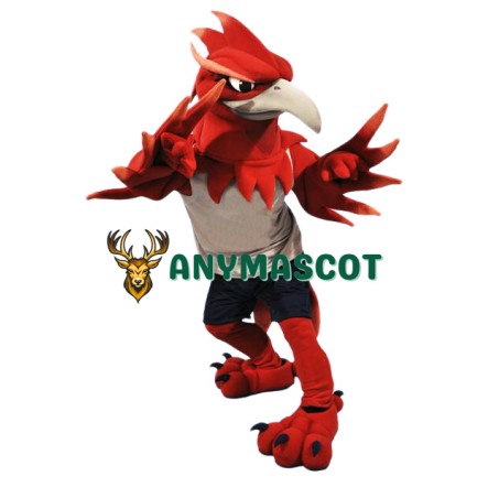 Fierce Phoenix Mascot Costume
