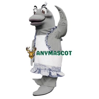 Chef Dolphin Mascot Costume