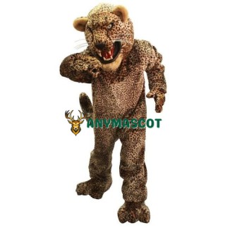 Fierce Lightweight Leopard Mascot Costume