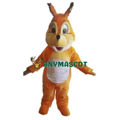 Friendly Animal Squirrel Mascot Costume