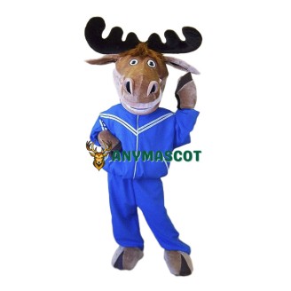 Sport Elk Mascot Costume 