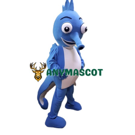 Happy Sea Horse Mascot Costume