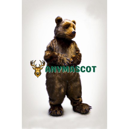 Brown Bear Mascot Costume
