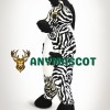 Zebra Mascot Costume