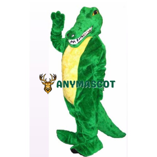 Friendly Alligator Mascot Costume