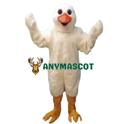 White Goose Mascot Costume