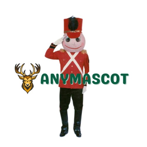 Toy Soldier Mascot Costume