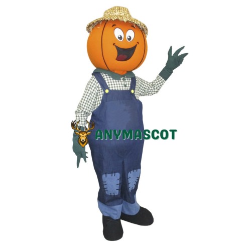 Mr Pumpkin Mascot Costume