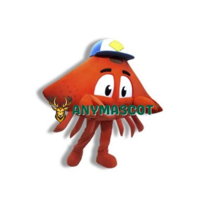 Happy Crab Mascot Costume