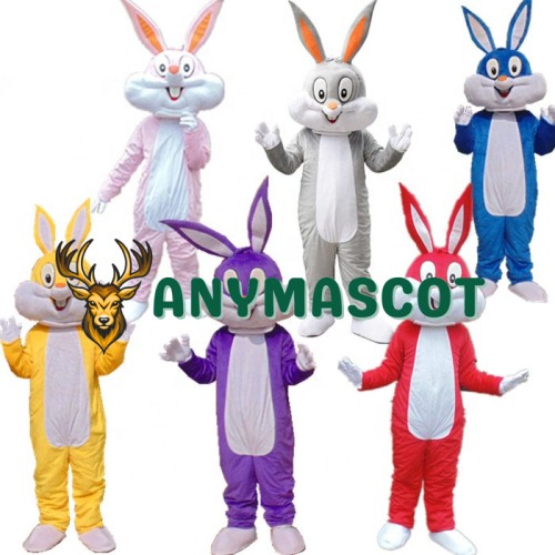 Funny Easter Rabbit Bunny Mascot Costume