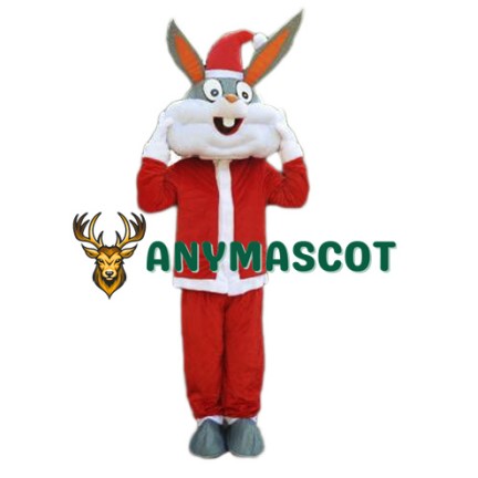 Christmas Rabbit Bunny Mascot Costume