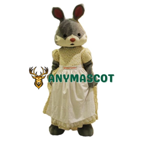 Lady Rabbit Mascot Costume