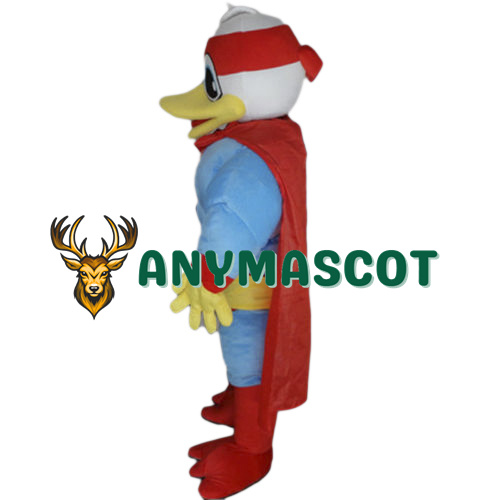 Super Hero Donald Duck Mascot Costume