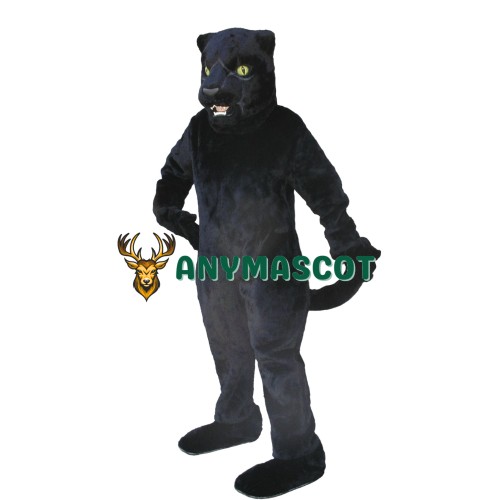Fierce Lightweight Black Panther Mascot Costume