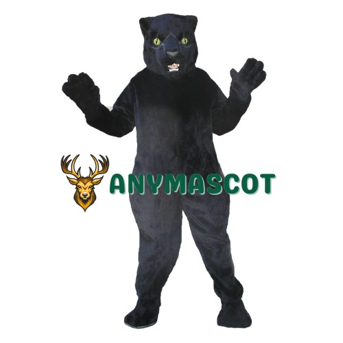 Fierce Lightweight Black Panther Mascot Costume