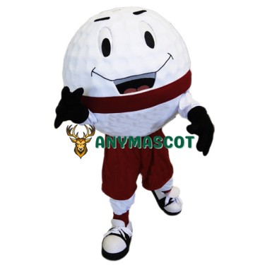 Golf Ball Mascot Costume