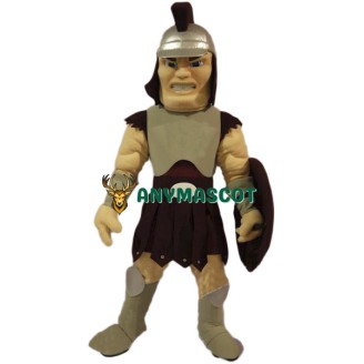 Resolute Spartan Mascot Costume
