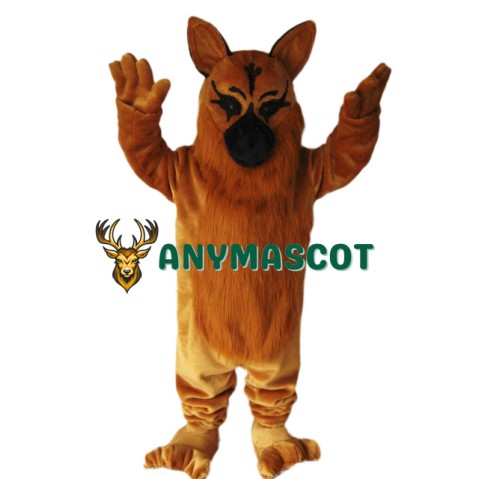 German Shepard Dog Mascot Costume
