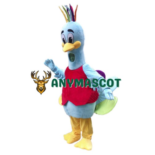 Peacock Mascot Costume