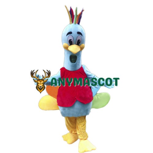 Peacock Mascot Costume